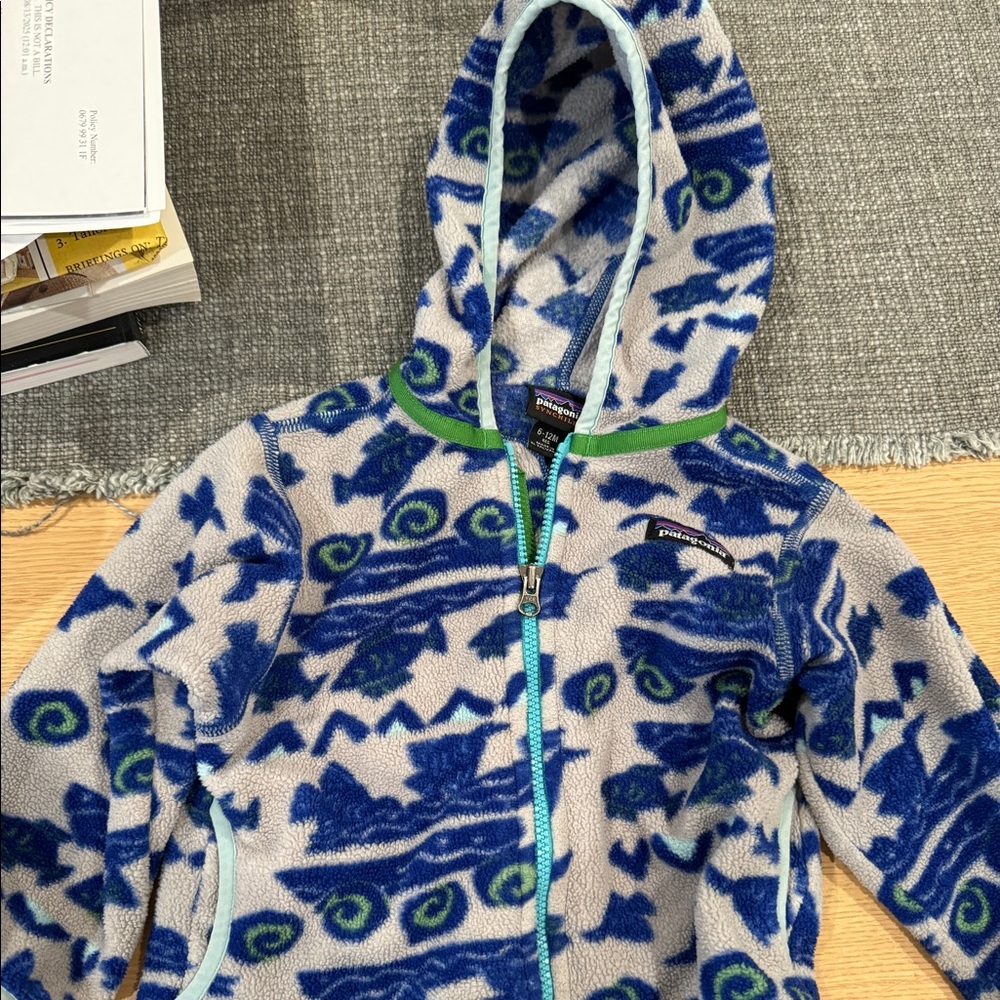 Patagonia baby fleece zip up
